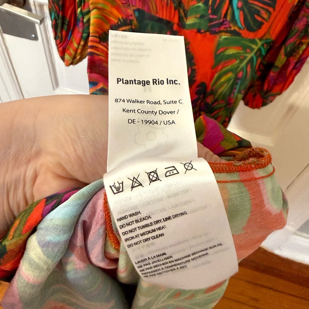 Farm Rio Urban Jungle Midi Dress - Picture 6 of 7